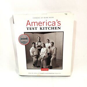 Cooking At Home With America's Test Kitchen Cookbook From Cook's Illustrated